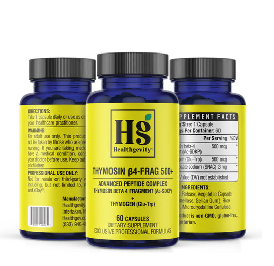 Healthgevity Thymosin B-4 FRAG 500+ Capsules